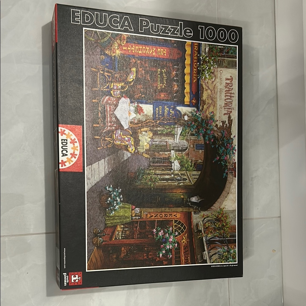 1000-Piece Puzzle - Vibrant Street Scene